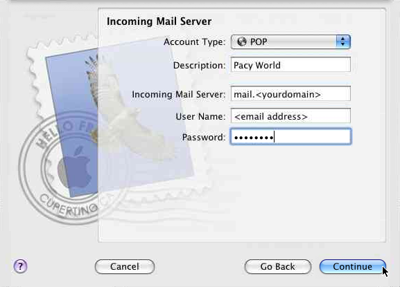 Mail Account Setup 1